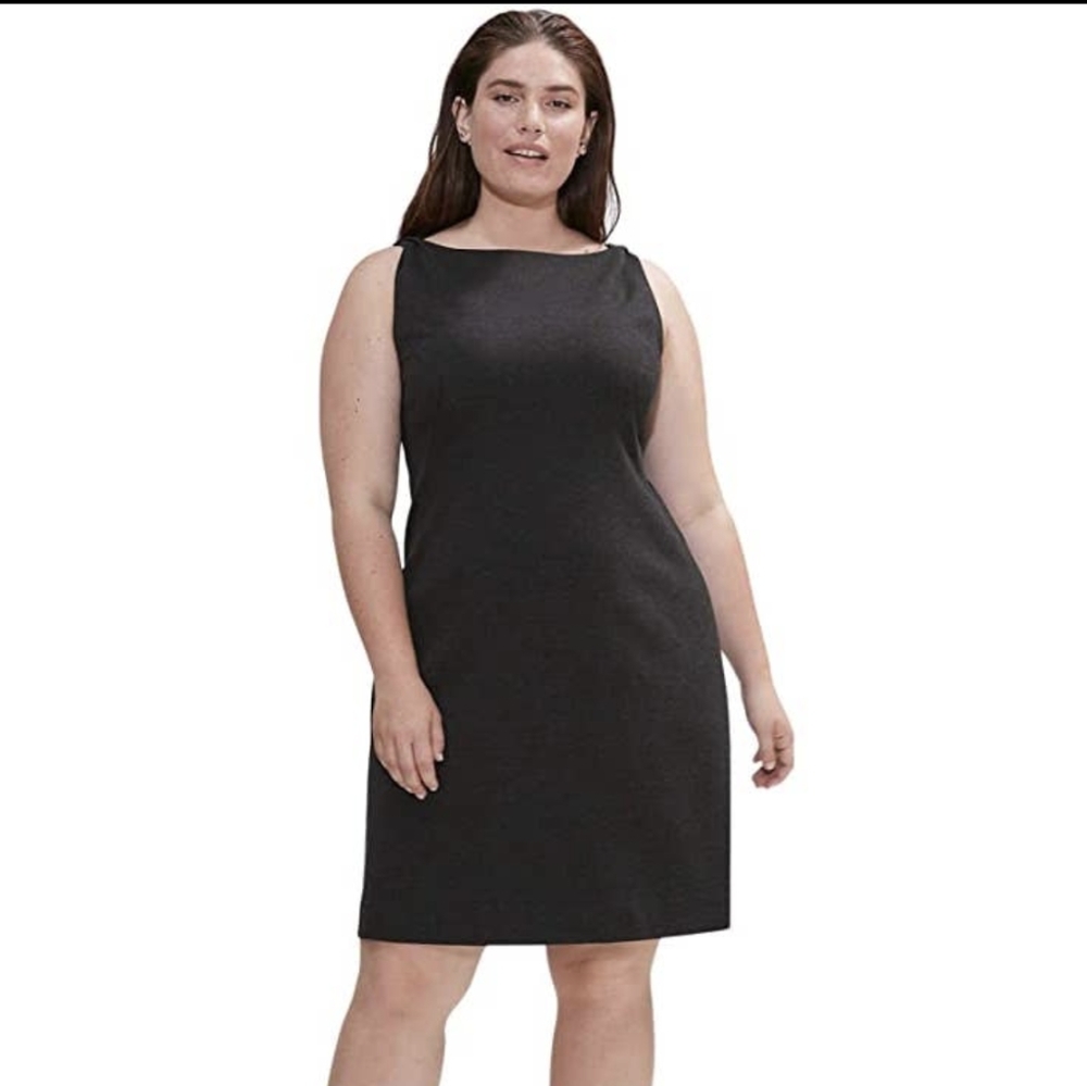 MM Lafleur Lydia sheath dress in Grey 1x